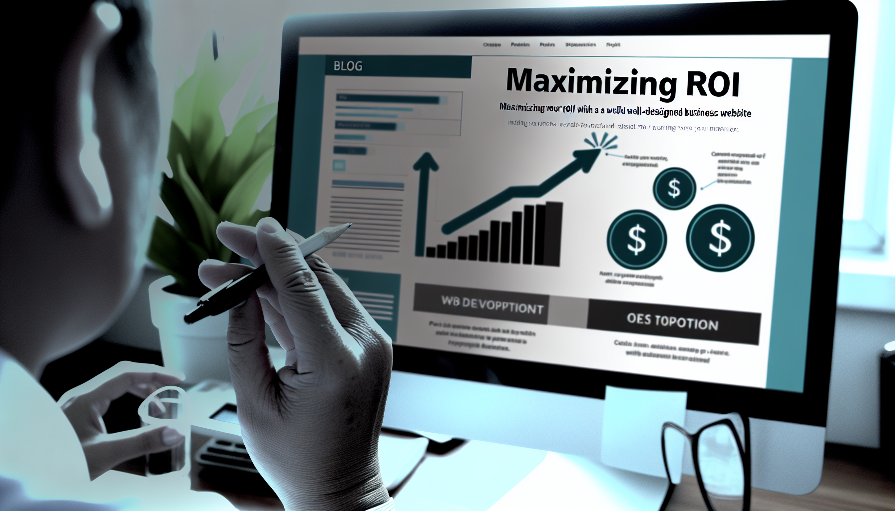 Maximizing ROI with a Well-Designed Business Website