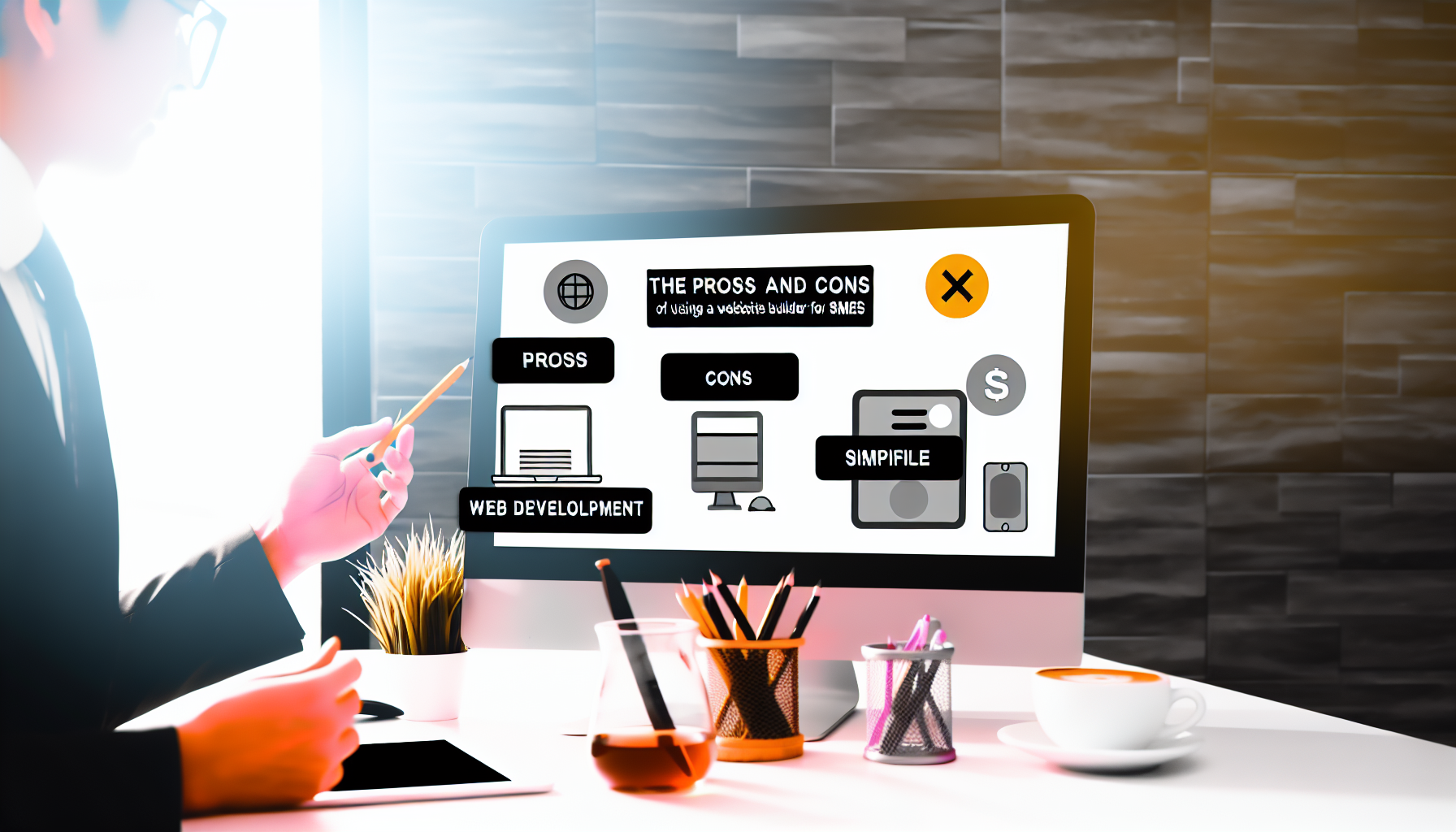 The Pros and Cons of Using a Website Builder for SMEs